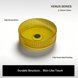 15.7 Inch MonBlari VENUS SERIES Resin Vessel Bowl Sink Bathroom Sink