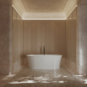 MonBlari TW-7720 Acrylic Freestanding Bathtub 1500mm - 1700mm