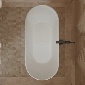 MonBlari TW-7796 White Acrylic Freestanding Bathtub 1700mm