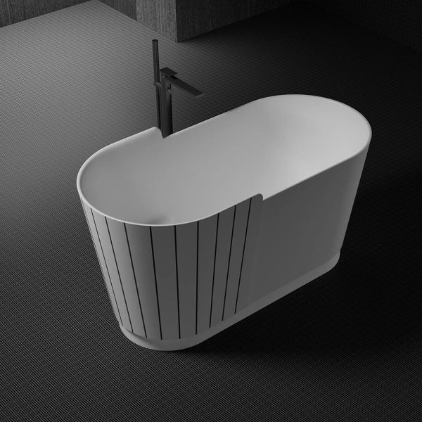 MonBlari Swing Series Sculptural Freestanding Soaking Tub