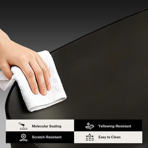 59.1 Inch MonBlari LUCENT Resin Freestanding Bathtub