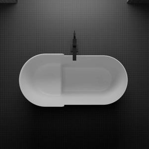 MonBlari Swing Series Sculptural Freestanding Soaking Tub