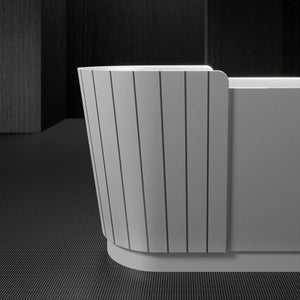 MonBlari Swing Series Sculptural Freestanding Soaking Tub