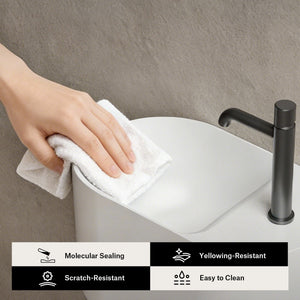 19.7 Inch MonBlari EOS Solid Surface Wall Mount Sink
