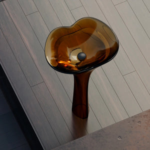 MonBlari GINKGO Series Freestanding Pedestal Sink