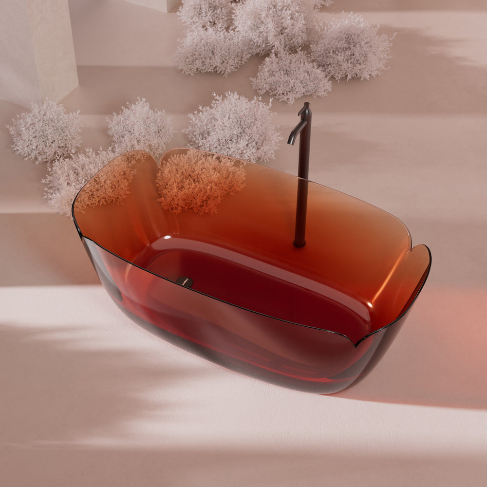 MonBlari FLOWER Series Wine BathTub-FrontView