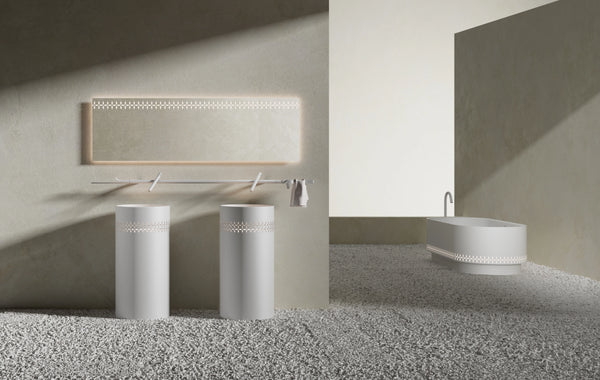 MonBlari Linglong Series Pedestal Sink