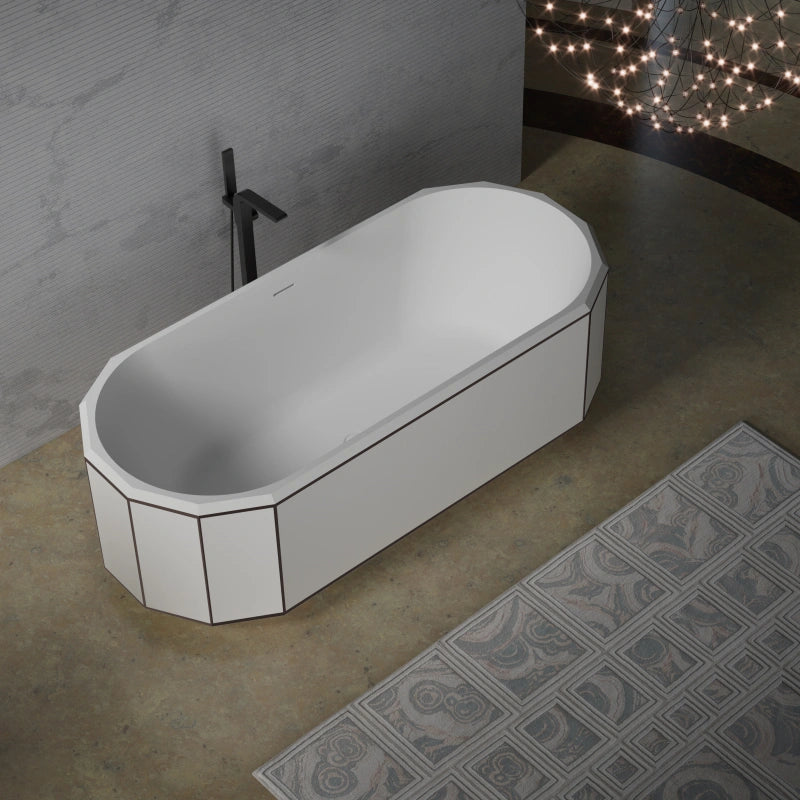MonBlari BERYL Series Buthtub With Black Rim