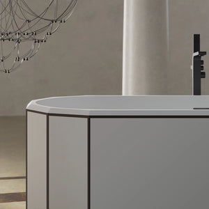 MonBlari BERYL Series Buthtub With Black Rim