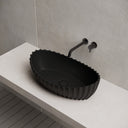 23.6 Inch MonBlari Solid Surface Vessel Bowl Sink Bathroom Sink MR-A8878-SideTop