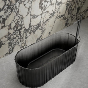 MonBlari MR-88851 Transparent Resin Freestanding Bathtub 1700mm