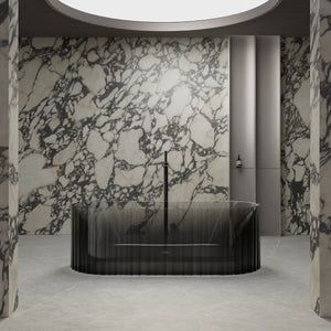 MonBlari MR-88851 Transparent Resin Freestanding Bathtub 1700mm