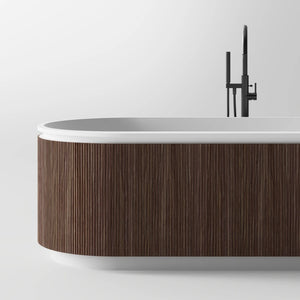MonBlari FOREST Series Solid Surface Freestanding Bathtub
