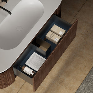 MonBlari Marble Bathroom Vanity With Mirror MW-V0601-CloseUp