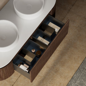MonBlari Marble Bathroom Vanity With Mirror MW-V0612-Closeup