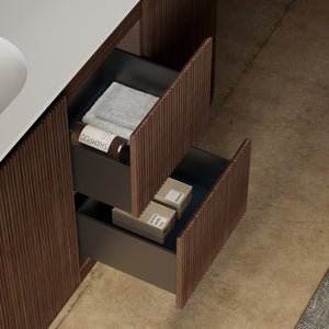 MonBlari Marble Bathroom Vanity With Mirror MW-V0692A-CloseUp
