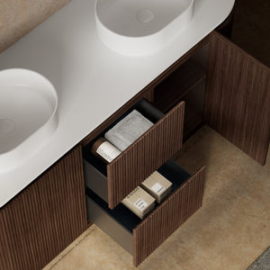 MonBlari Marble Bathroom Vanity With Mirror MW-V0696A-CloseUp