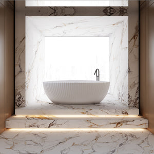 MonBlari Acrylic Freestanding Bathtub MY-66610-GW-FrontView