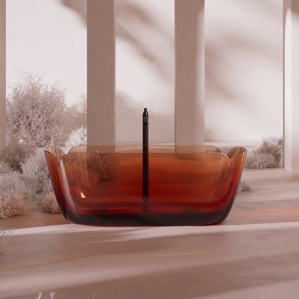MonBlari FLOWER Series Wine BathTub-FrontView