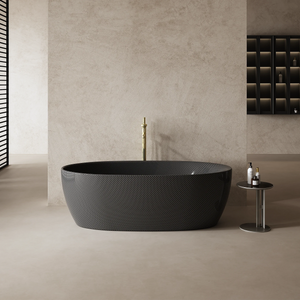 MonBlari MC-99971 Carbon Fiber Freestanding Bathtub 1700mm Front View