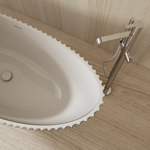 MonBlari VENUS Series Crescent Bathtub4