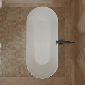 MonBlari TW-6611 White Acrylic Freestanding Bathtub 1500mm-1800mm