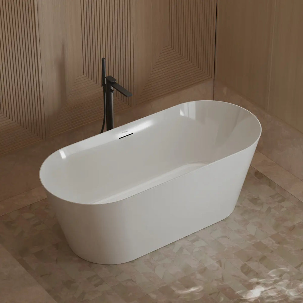 MonBlari TW-6611 White Acrylic Freestanding Bathtub 1500mm-1800mm