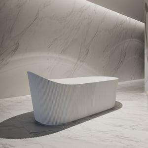 67 Inch MonBlari Acrylic Freestanding Bathtub TW-7192-GW-SideView