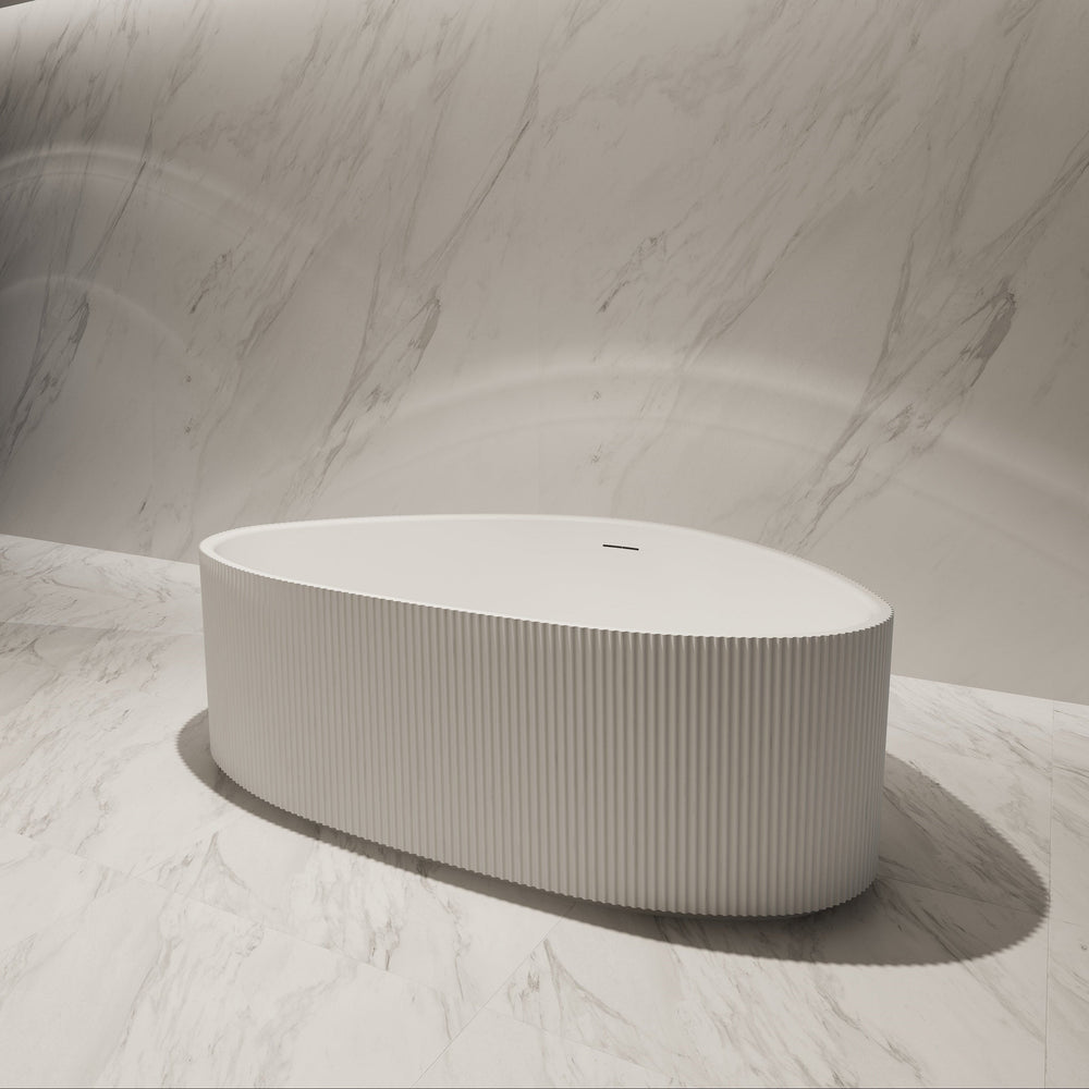 71 Inch MonBlari Acrylic Freestanding Bathtub TW-7196-GW-FrontView
