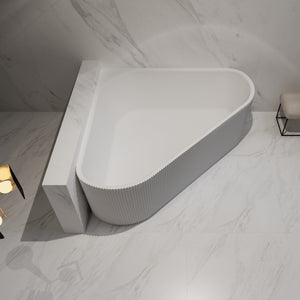 MonBlari Acrylic Back to Wall Bathtub TW -7197-Top View