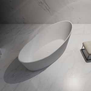 71 Inch MonBlari Acrylic Freestanding Bathtub TW-7198-GW-TopView
