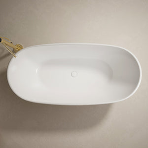 MonBlari Acrylic Freestanding Bathtub TW-7573-GW-TopView