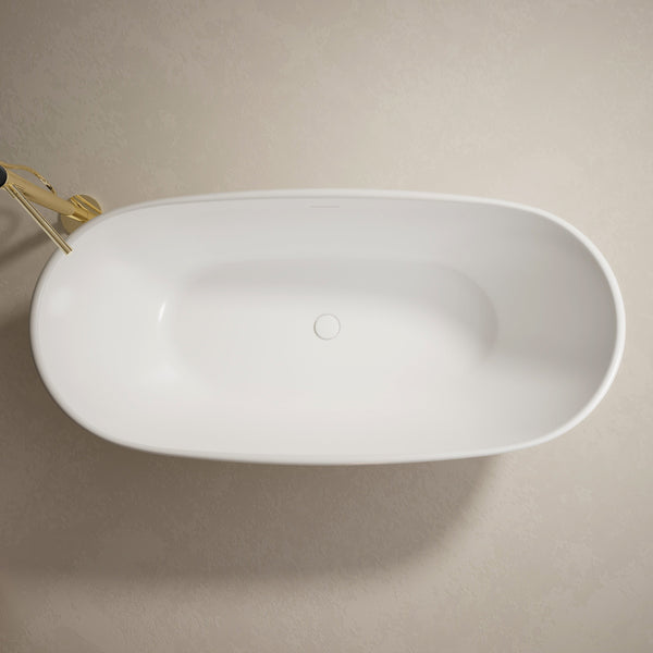 MonBlari Acrylic Freestanding Bathtub TW-7573-GW-TopView