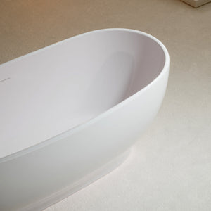 MonBlari Acrylic Freestanding Bathtub TW-7573-GW-TopCloseUp