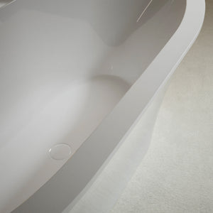 MonBlari Acrylic Freestanding Bathtub TW-7588-GW-TopCloseUp