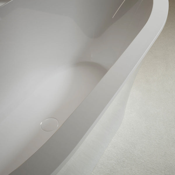 MonBlari Acrylic Freestanding Bathtub TW-7588-GW-TopCloseUp