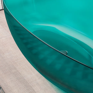 MonBlari Resin Freestanding Bathtub TW-8003T-TB-CloseUp