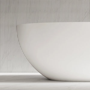 71 Inch MonBlari Solid Surface Freestanding Bathtub TW-8507-MW TW8507MW-CloseUp
