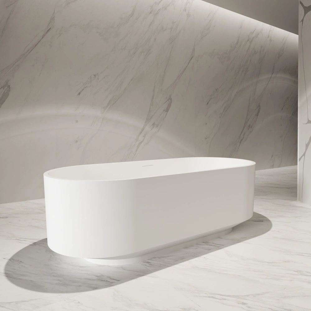 MonBlari TW-8701 Solid Surface Freestanding Bathtub 1700mm