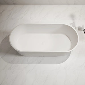 MonBlari TW-8701 Solid Surface Freestanding Bathtub 1700mm