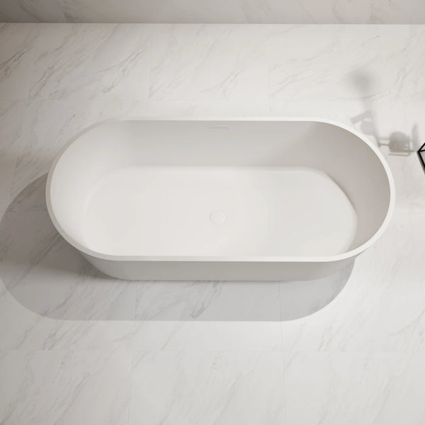 MonBlari TW-8701 Solid Surface Freestanding Bathtub 1700mm