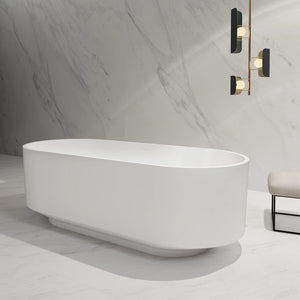 MonBlari TW-8701 Solid Surface Freestanding Bathtub 1700mm