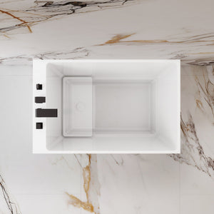 52.8 MonBlari Acrylic Freestanding Bathtub XA-156-TopView