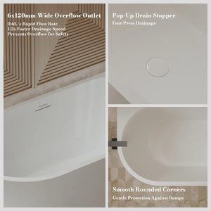 MonBlari XA-190R White Acrylic Corner Bathtub 1500mm - 1700mm