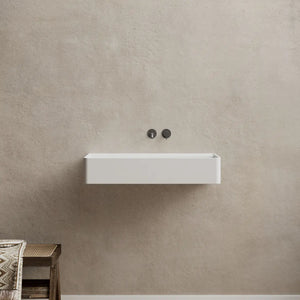 MonBlari XA-G10B Solid Surface Wall Mount Sink Bathroom Sink 600mm - 800mm