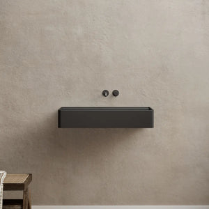 MonBlari XA-G10B Solid Surface Wall Mount Sink Bathroom Sink 600mm - 800mm