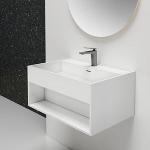 MonBlari XA-G72 Solid Surface Wall Mount Sink 600mm