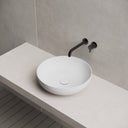 15.7 Inch MonBlari Solid Surface Vessel Bowl Sink Bathroom Sink XR-A002-RightTop