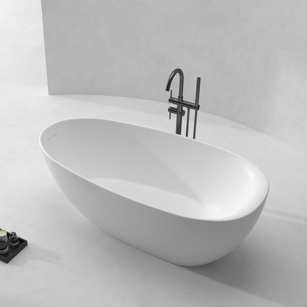 67 Inch MonBlari Acrylic Freestanding BathtubXY1005GW-Right Top View