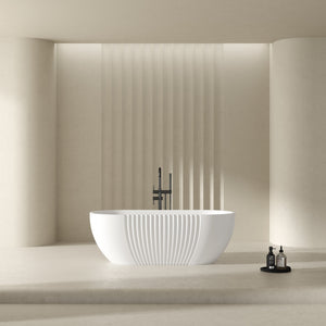 MonBlari Acrylic Freestanding Bathtub XY-5001-GW-FrontView